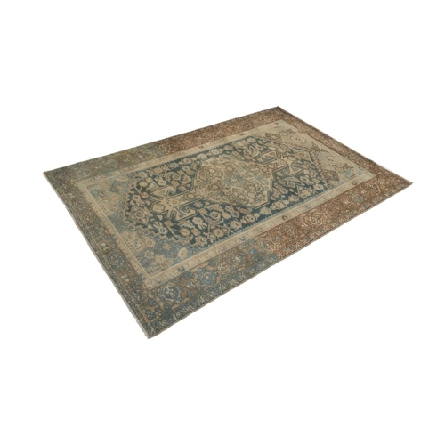 Bild von Nain Trading Orientteppich Malayer Antik Patina 134x197 Handgeknüpfter Orientteppich