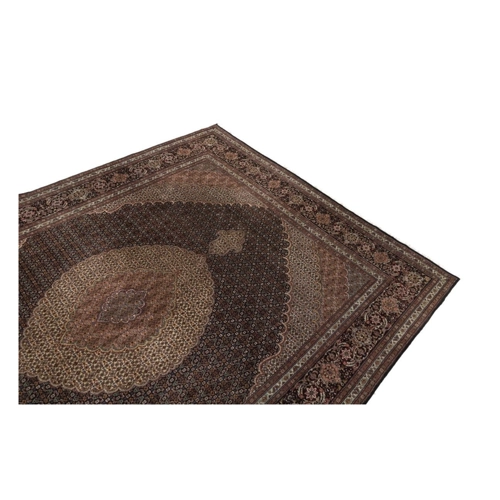 Bild von Nain Trading Orientteppich Täbriz 248x343 Handgeknüpfter Orientteppich
