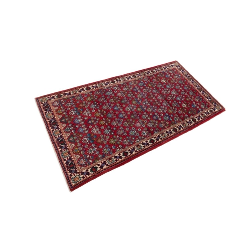 Bild von Nain Trading Orientteppich Hamadan 95x183 – Handgeknüpfter Charme aus Persien