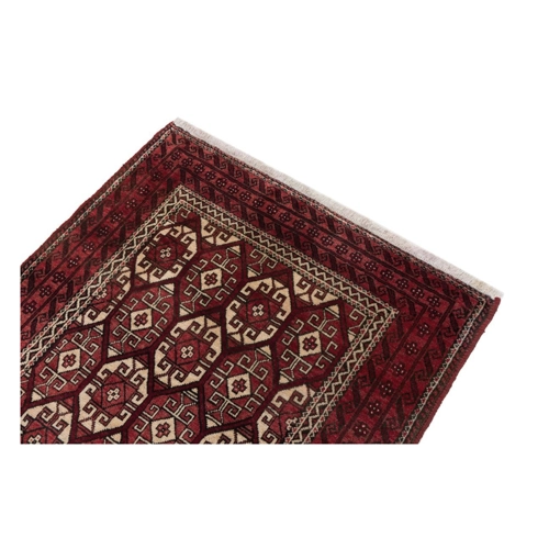 Bild von Nain Trading Orientteppich Belutsch 109x184 - Handgeknüpfter Perserteppich