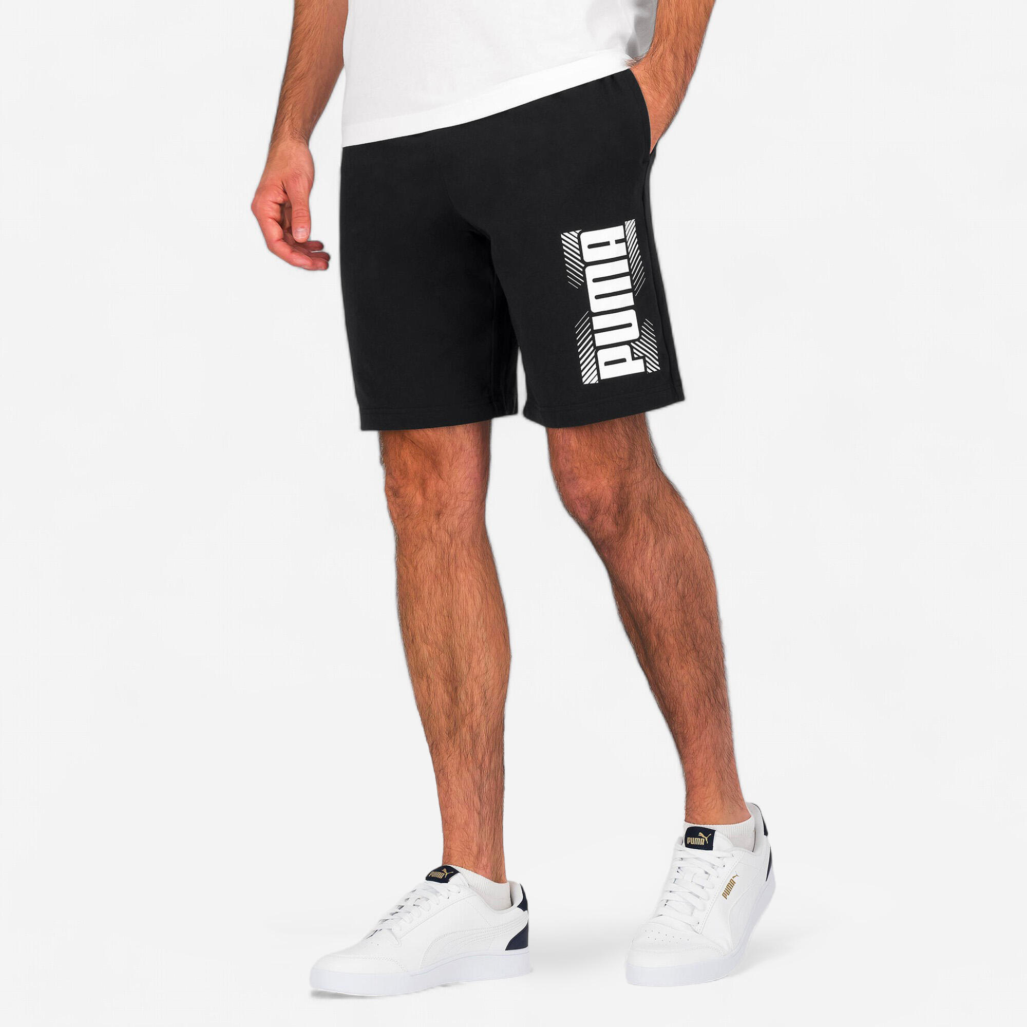 Bild von Puma Shorts Herren Baumwolle - schwarz