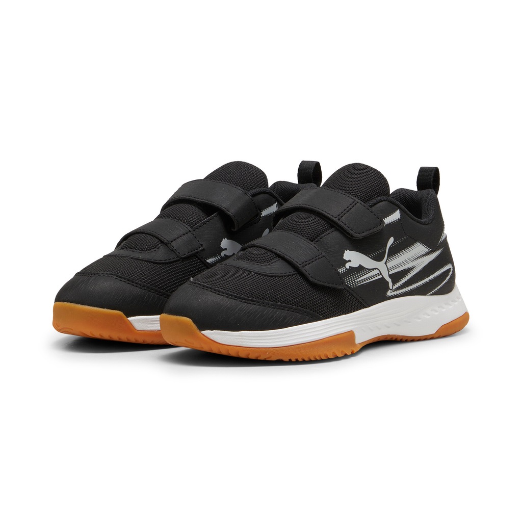 Bild von PUMA Varion II Hallenschuhe mit Klettverschluss Kinder 01 - PUMA black/cool light gray/gum 30