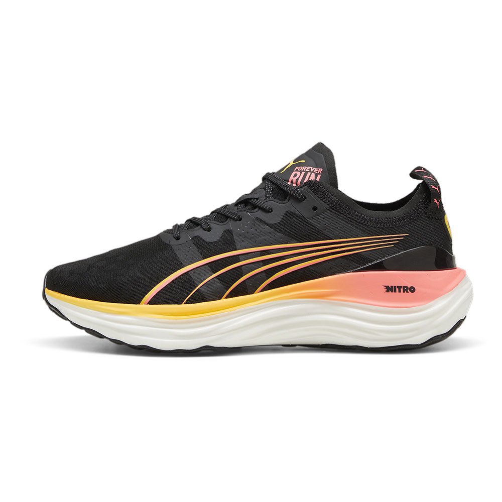 Bild von PUMA® Laufschuhe "ForeverRun Nitro™", stabilisierend, Zuglasche, für Herren, schwarz, 44,5