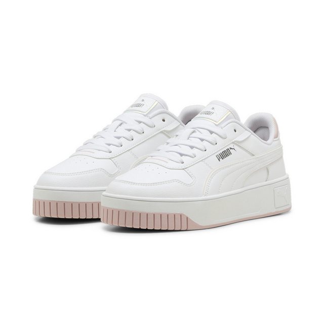 Bild von PUMA Mädchen Carina Street Holo 2.0 Sneakers 38.5 White Mauve Mist Pink