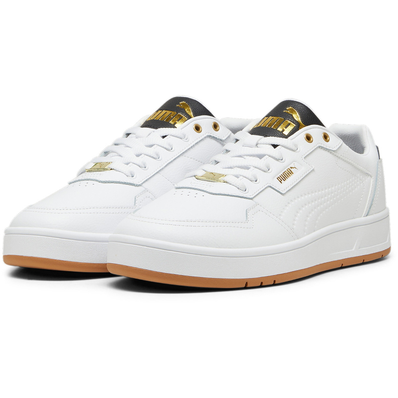 Bild von PUMA Court Classic Lux Sneaker 06 - PUMA white/PUMA black/PUMA gold 46