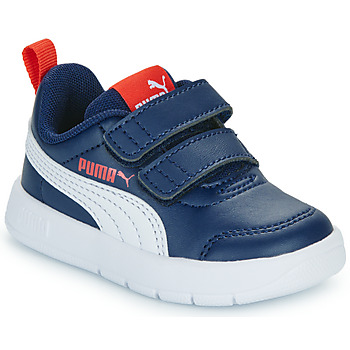 Bild von PUMA Unisex Baby Courtflex V3 V Inf Sneaker, Navy White Red, 23 EU