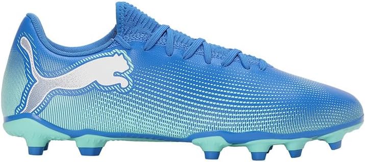 Bild von PUMA Unisex FUTURE 7 PLAY FG/AG Fußballschuhe, Hyperlink Blue-Mint White, 46.5 EU