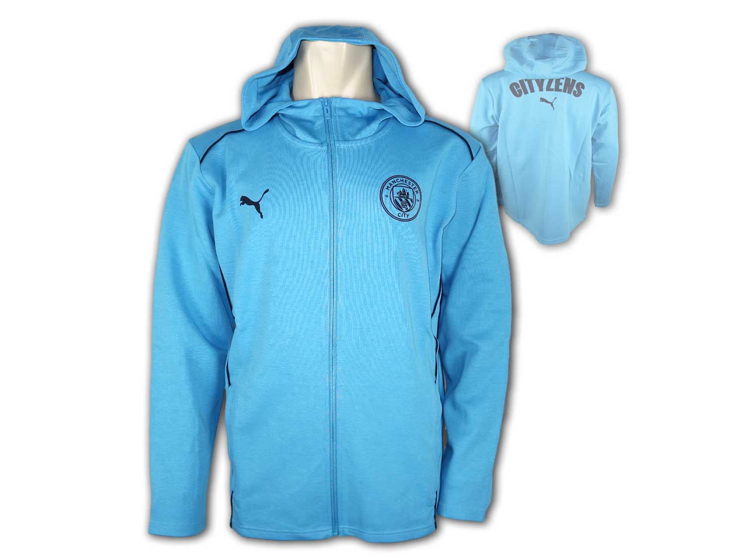 Bild von PUMA Trainingsjacke "Manchester City Casuals Kapuzenjacke Herren"