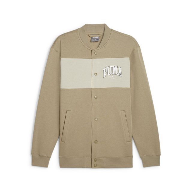 Bild von PUMA® Puma Squad Sweatjacke, Druckknopfleiste, Eingrifftaschen, für Herren, beige, XL