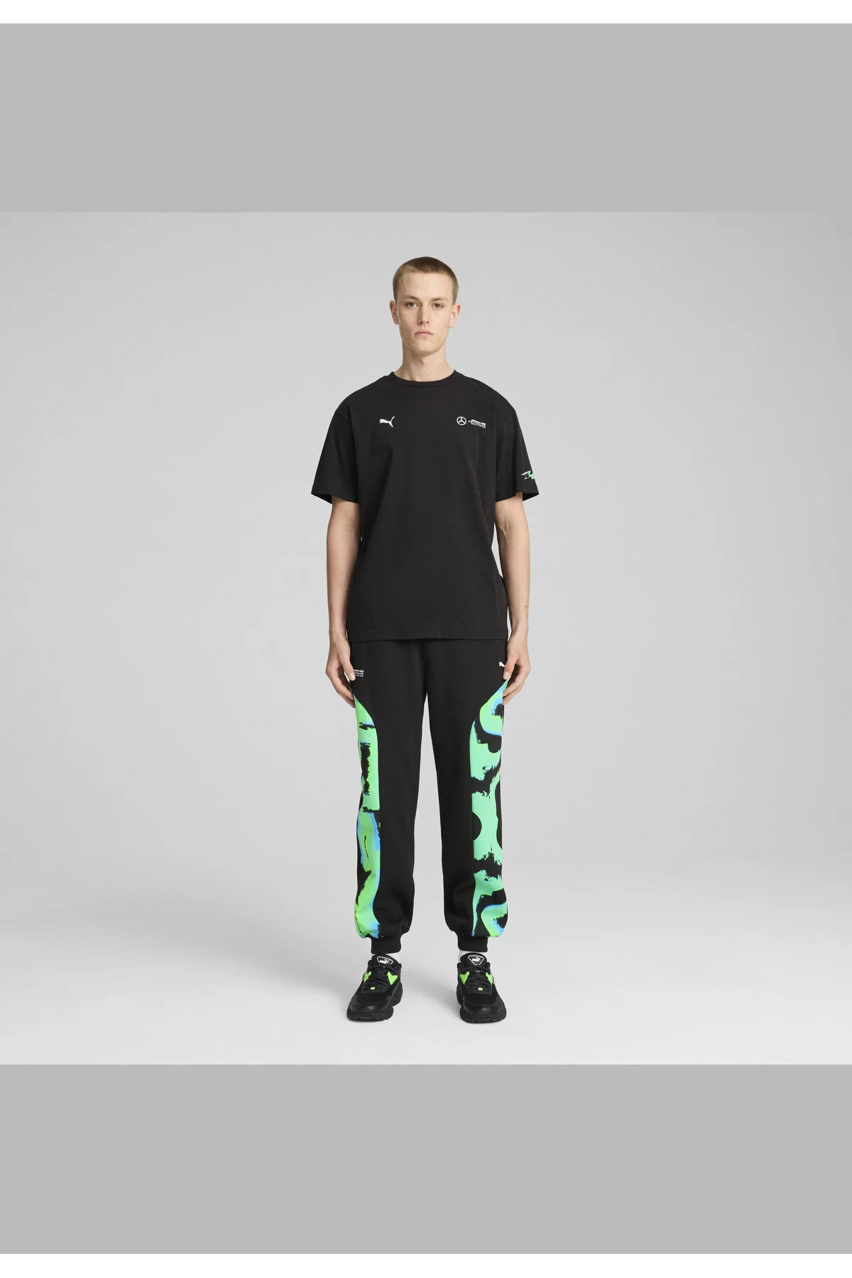 Bild von Puma Mercedes-amg Petronas F1® Neon Energy T-shirt für Herren - XL