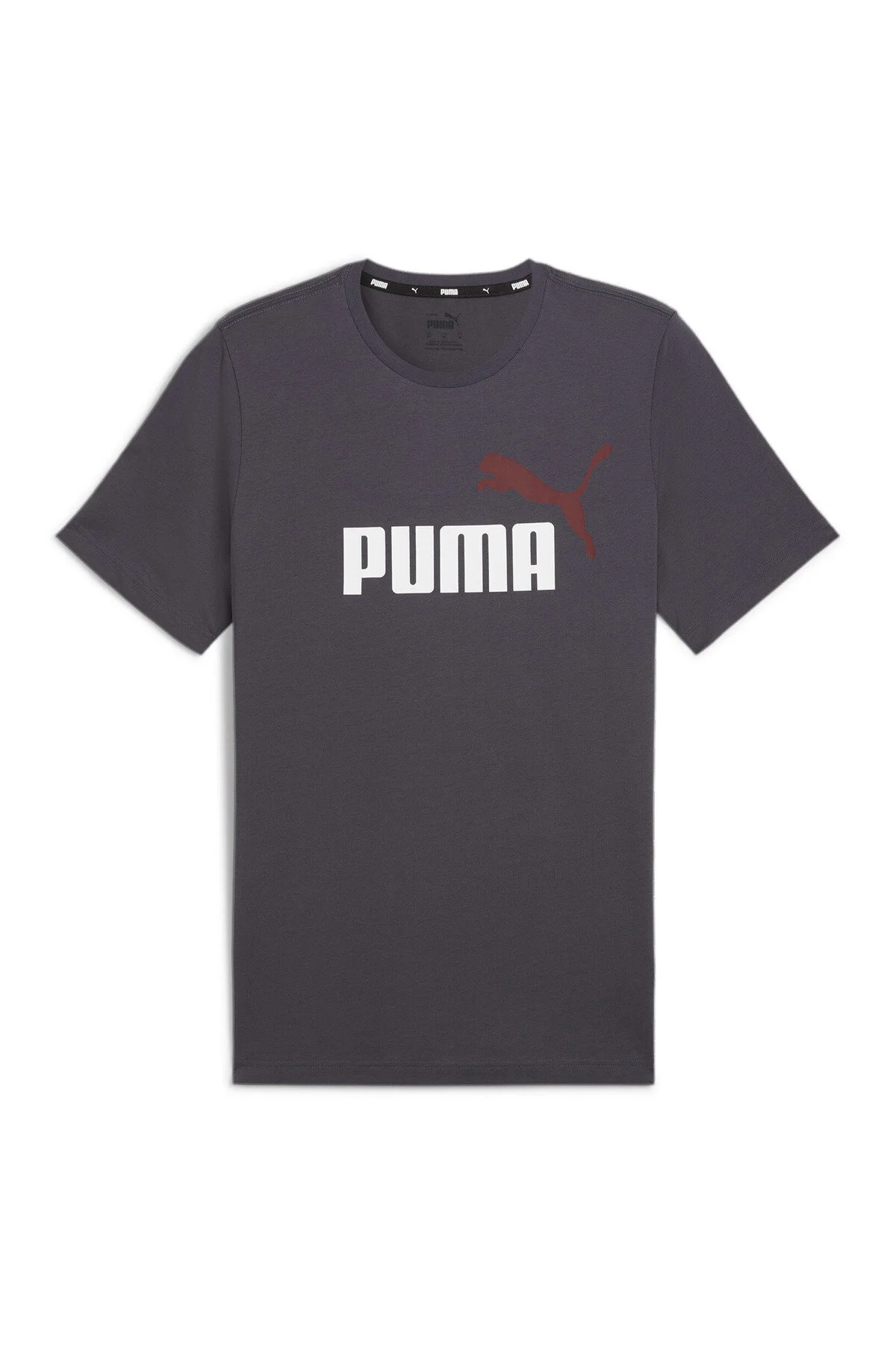 Bild von Puma T-shirt Ess+ Essentials 2 Col Logo Tee, Rundhals, Kurzarm, Uni für Herren - M