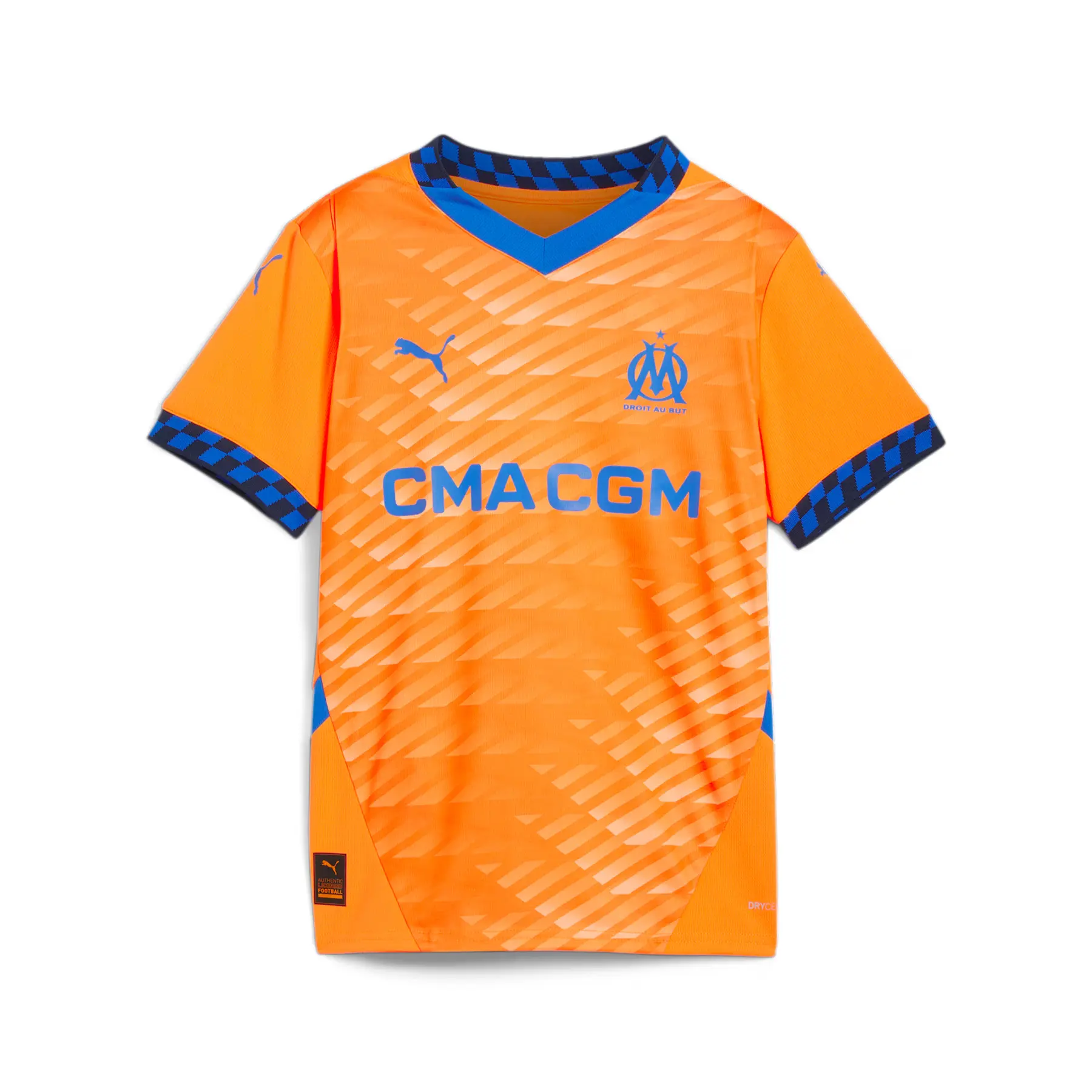Bild von Puma, Damen, Sportshirt, OM Third Jersey Replica Jr (140), Orange, 140