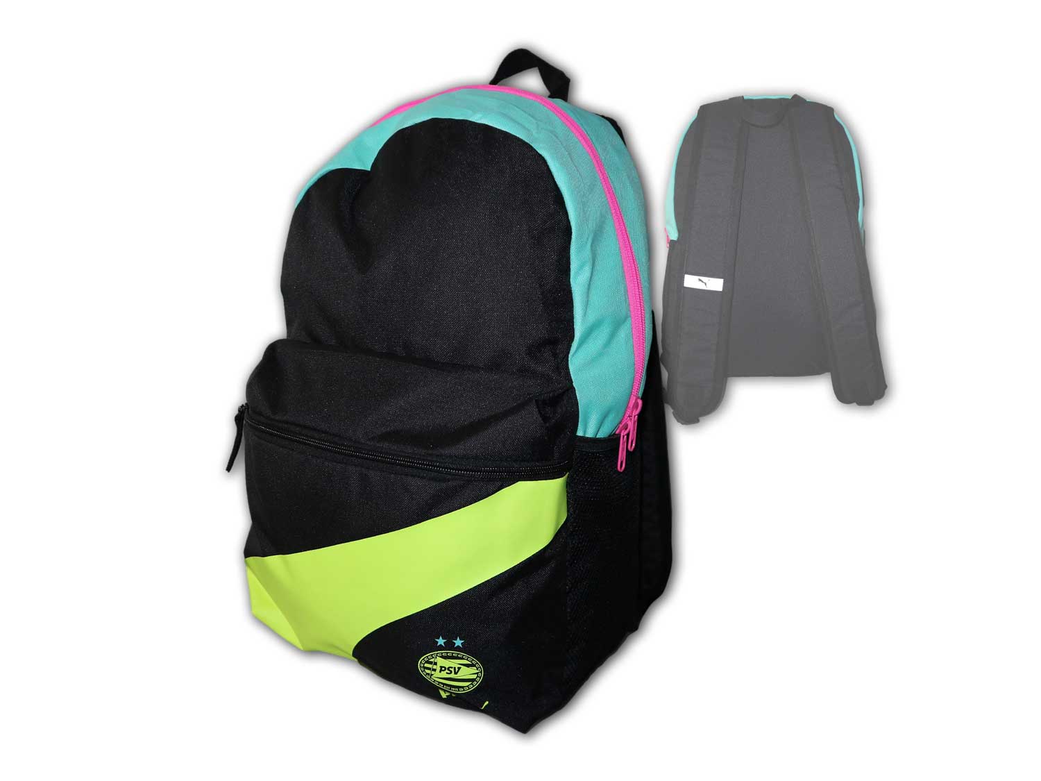 Bild von PUMA PSV Eindhoven Culture+ Rucksack 02 - PUMA black/yellow alert