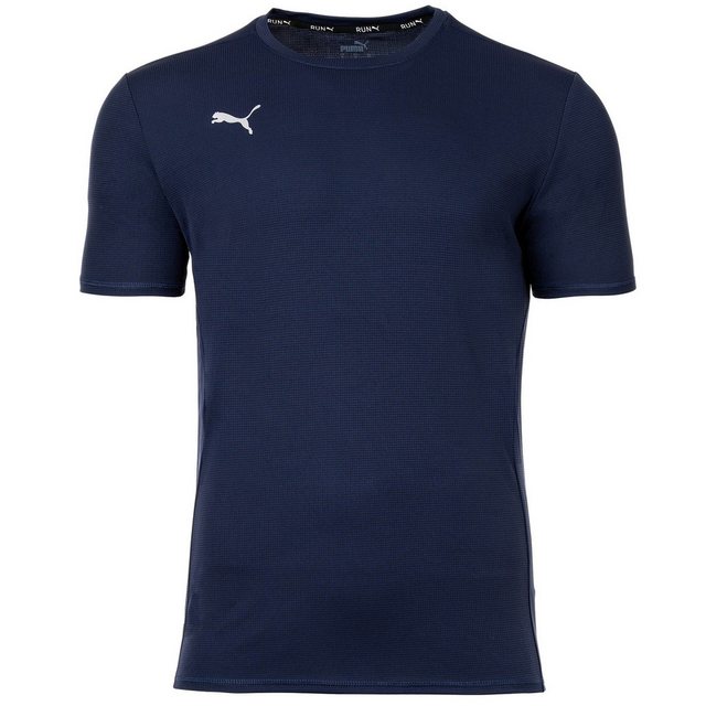 Bild von PUMA Herren T-Shirt - Finisher Tee, Funktionsshirt, dryCELL, Rundhals, Kurzarm, Uni Marine 2XL