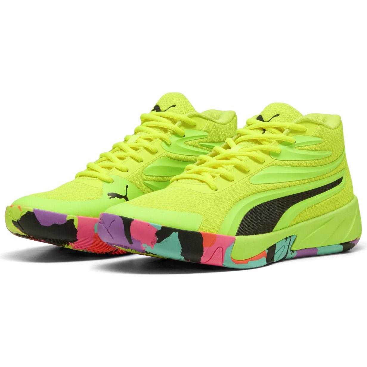Bild von PUMA Court Pro Marble Basketballschuhe 01 - cool mid gray-puma black 47