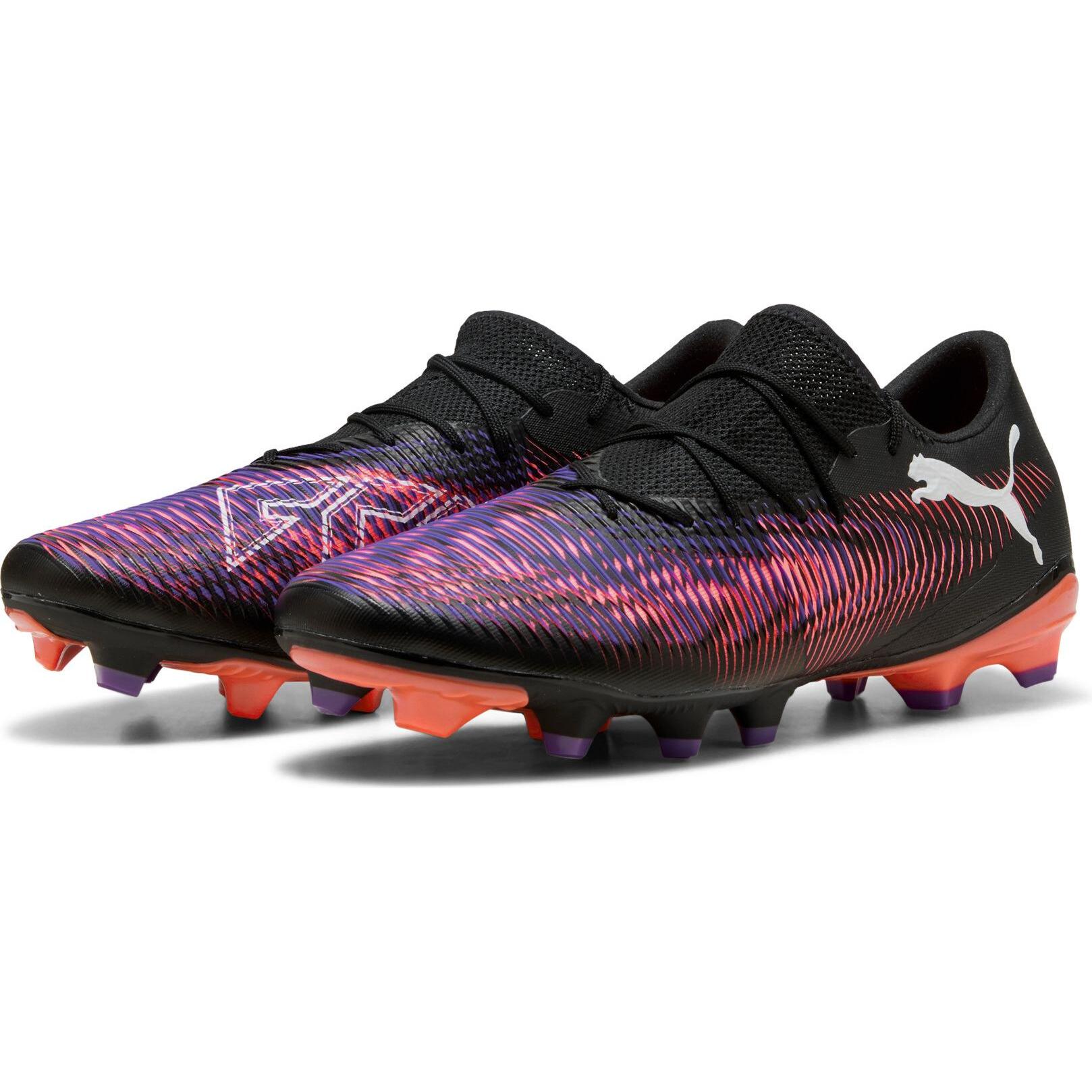 Bild von PUMA Future 8 Match Low FG/AG Fußballschuhe 01 - PUMA black/PUMA white/glowing red 47