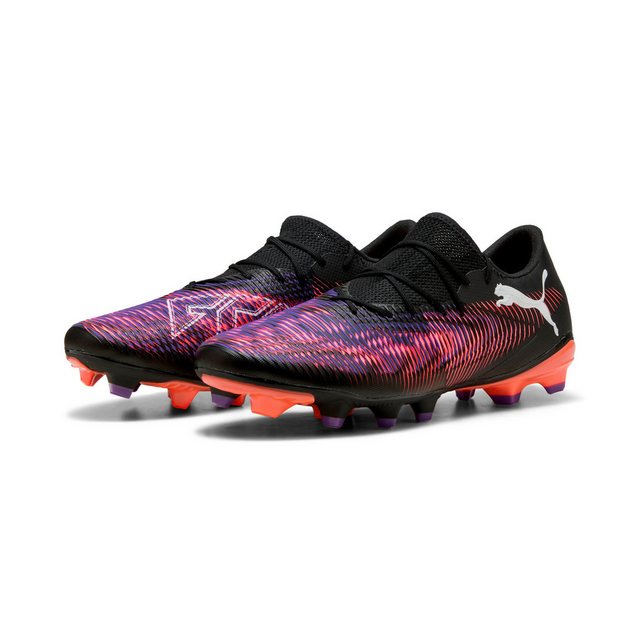 Bild von PUMA Future 8 Match Low FG/AG Fußballschuhe 01 - PUMA black/PUMA white/glowing red 41