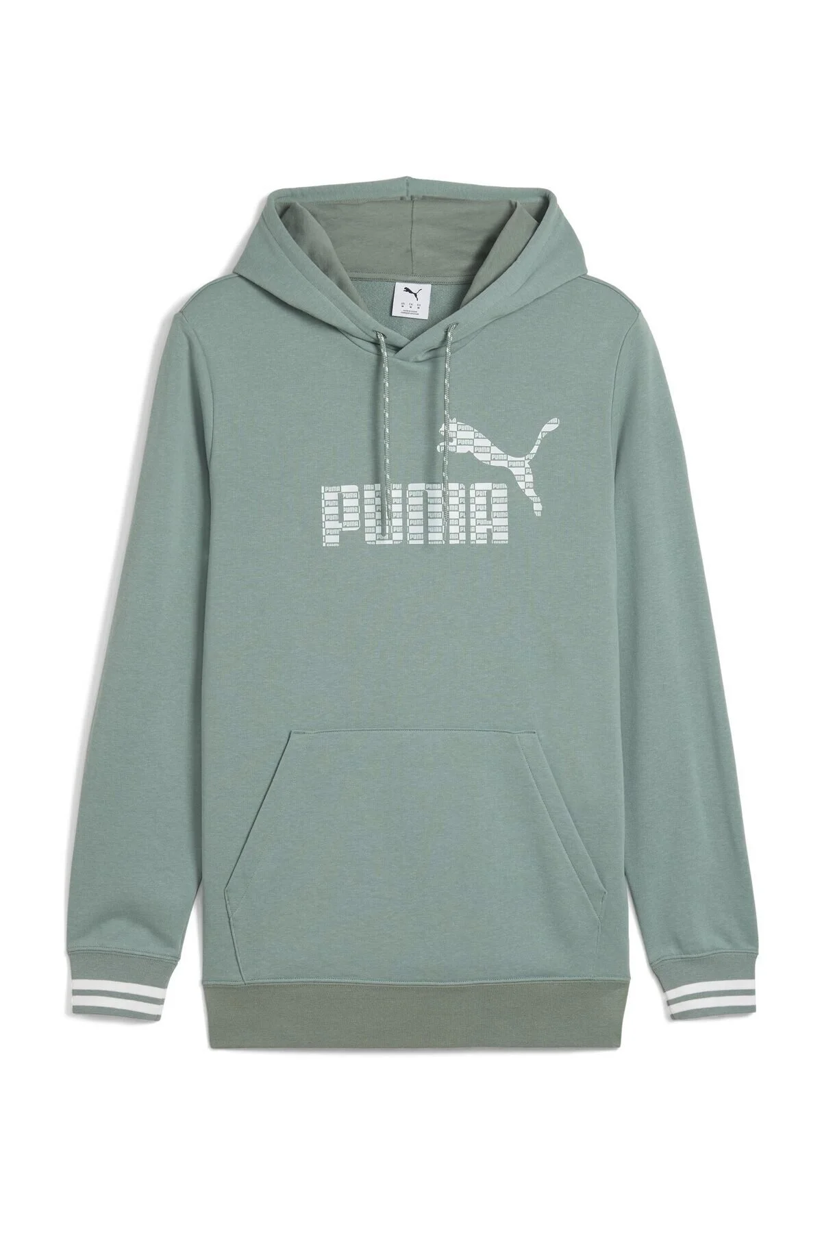 Bild von Puma Kapuzenpullover, Regular, Langarm, N/a, Regular, Print, Kangaroo Pocket - M