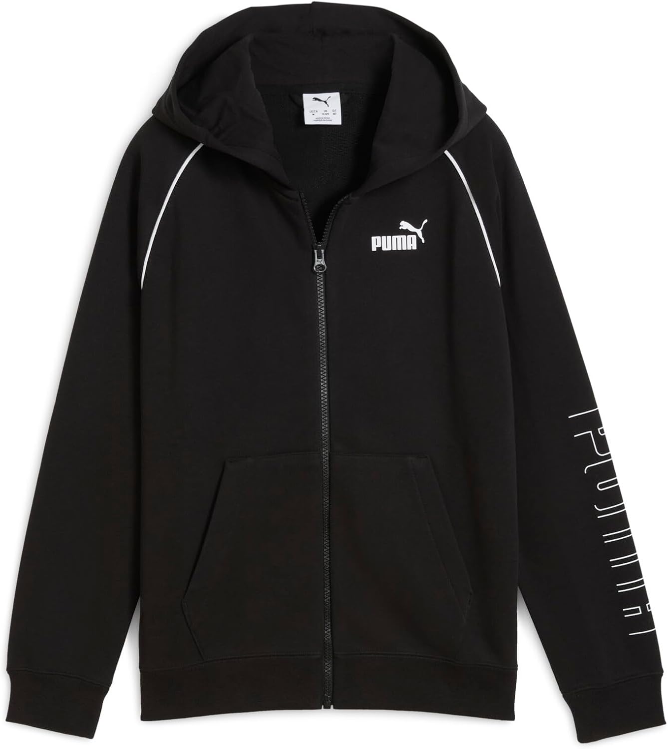 Bild von PUMA Jungen PUMA Sport Full-Zip Hoodie TR B Sweatjacken, PUMA Black,