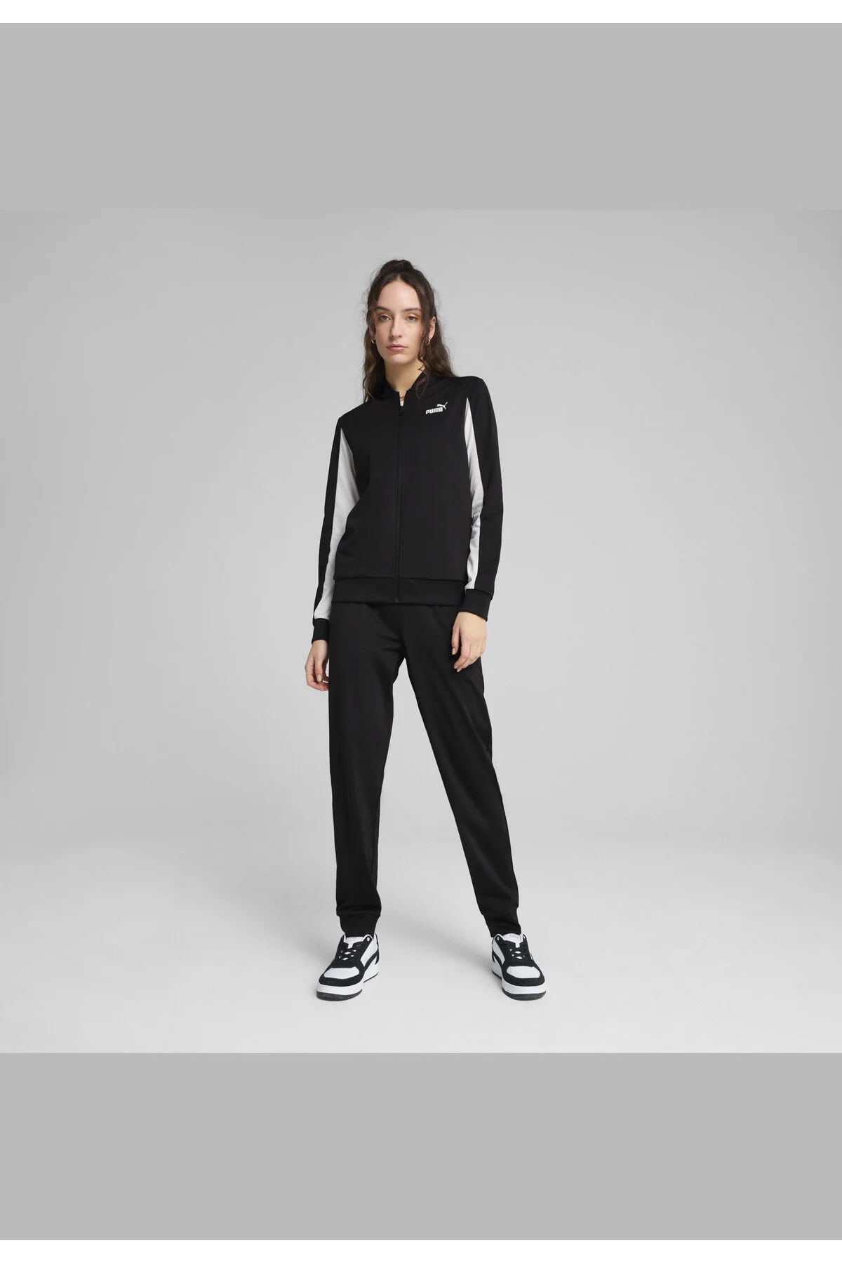 Bild von Puma, Damen, Laufjacke, Poly Baseball Suit cl (L), Schwarz, L
