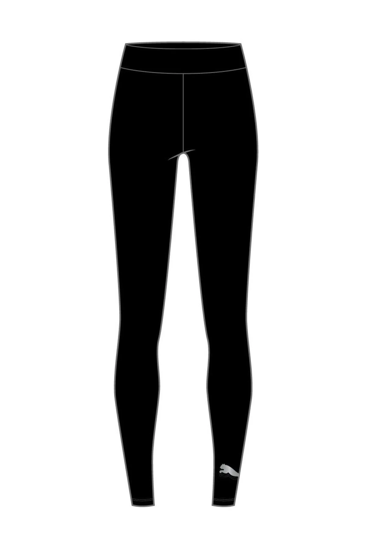 Bild von PUMA Essentials Metallic Leggings Damen 01 - PUMA black/metallic silver M