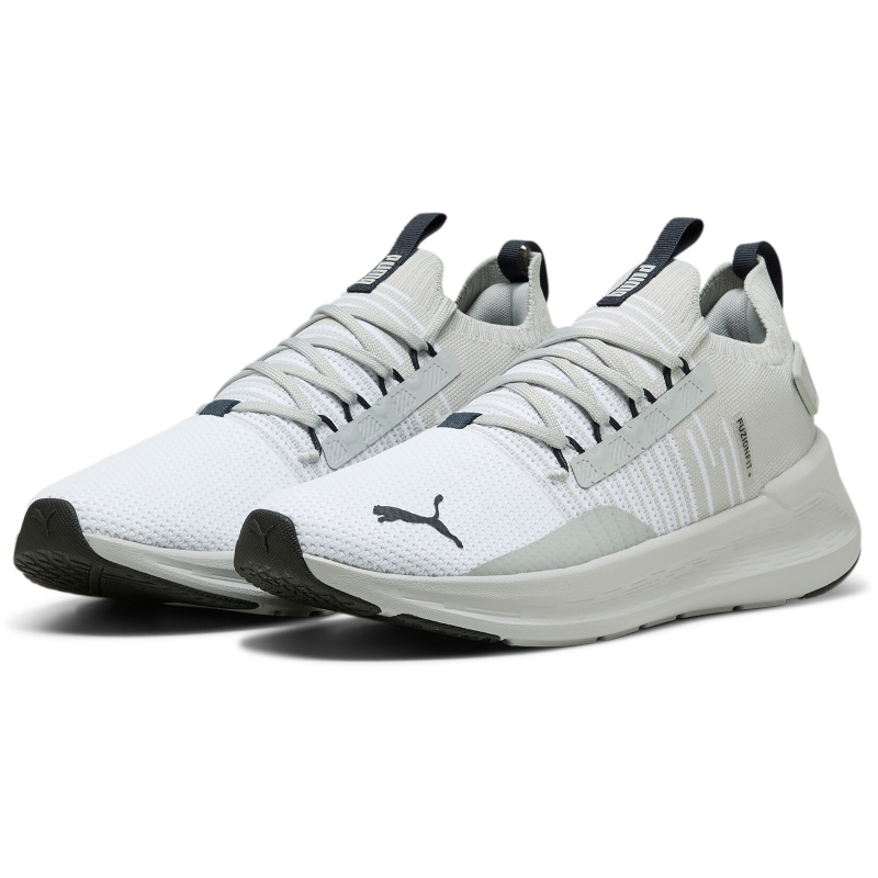 Bild von PUMA Softride Symmetry Fuzion Laufschuhe 09 - PUMA white/cool light gray/PUMA navy 38.5