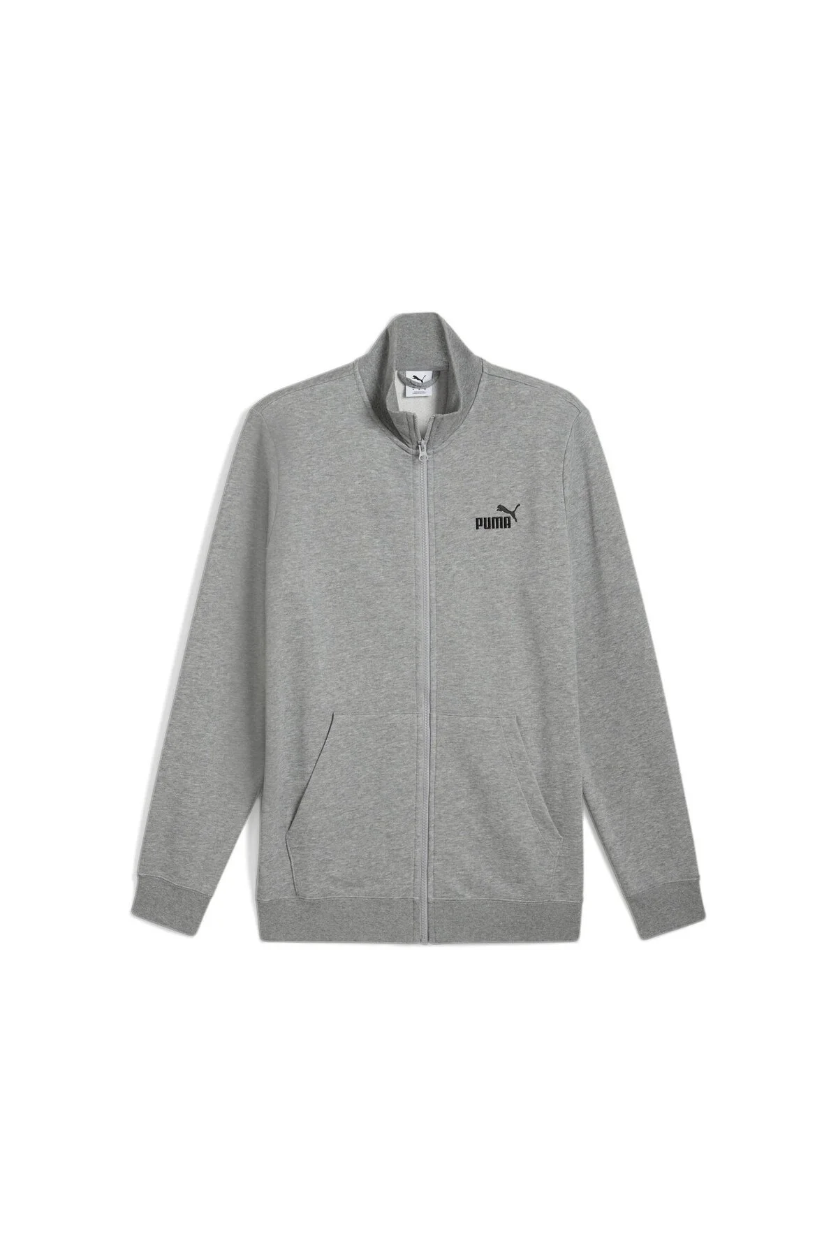 Bild von PUMA Essentials No. 1 Logo French Terry Sweatjacke Herren 03 - medium gray heather XXL