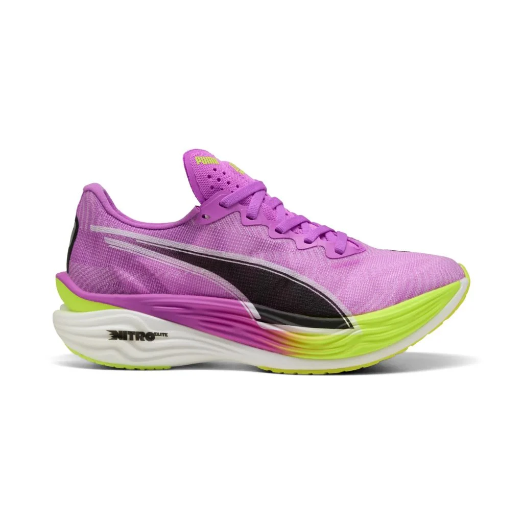Bild von PUMA Damen Deviate Nitro Elite 3 Laufschuhe Wettkampfschuh Pure Magenta-Yellow Alert - Lila 38