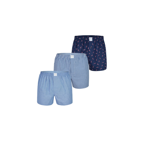 Bild von MG-1 Herren 3er Pack Webboxer Weihnachten X-Mas Christmas Motive