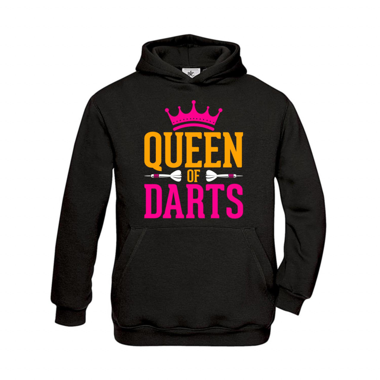 Bild von Hoodie Kinder Queen of Darts