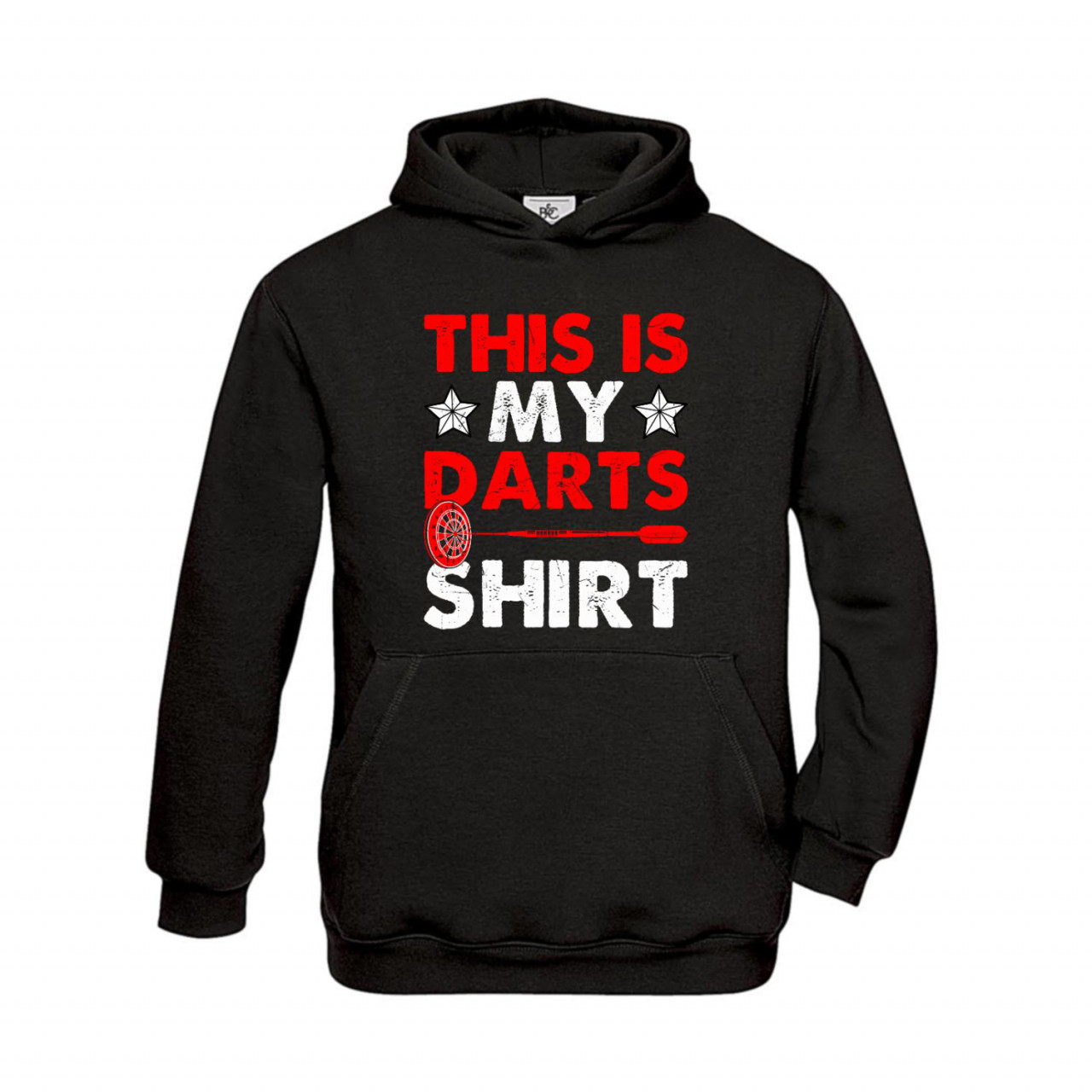 Bild von Hoodie Kinder This is my Darts Shirt