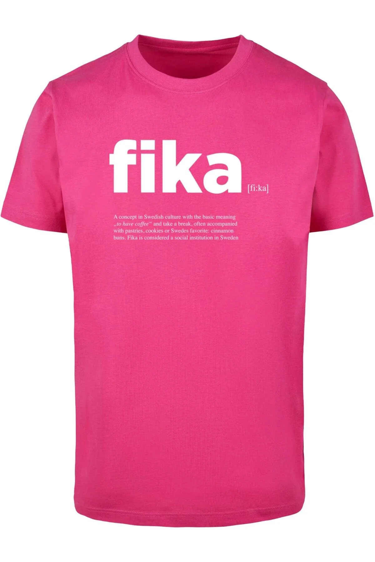 Bild von Mister Tee T-shirt Rosa Relaxed Fit für Herren - 4XL