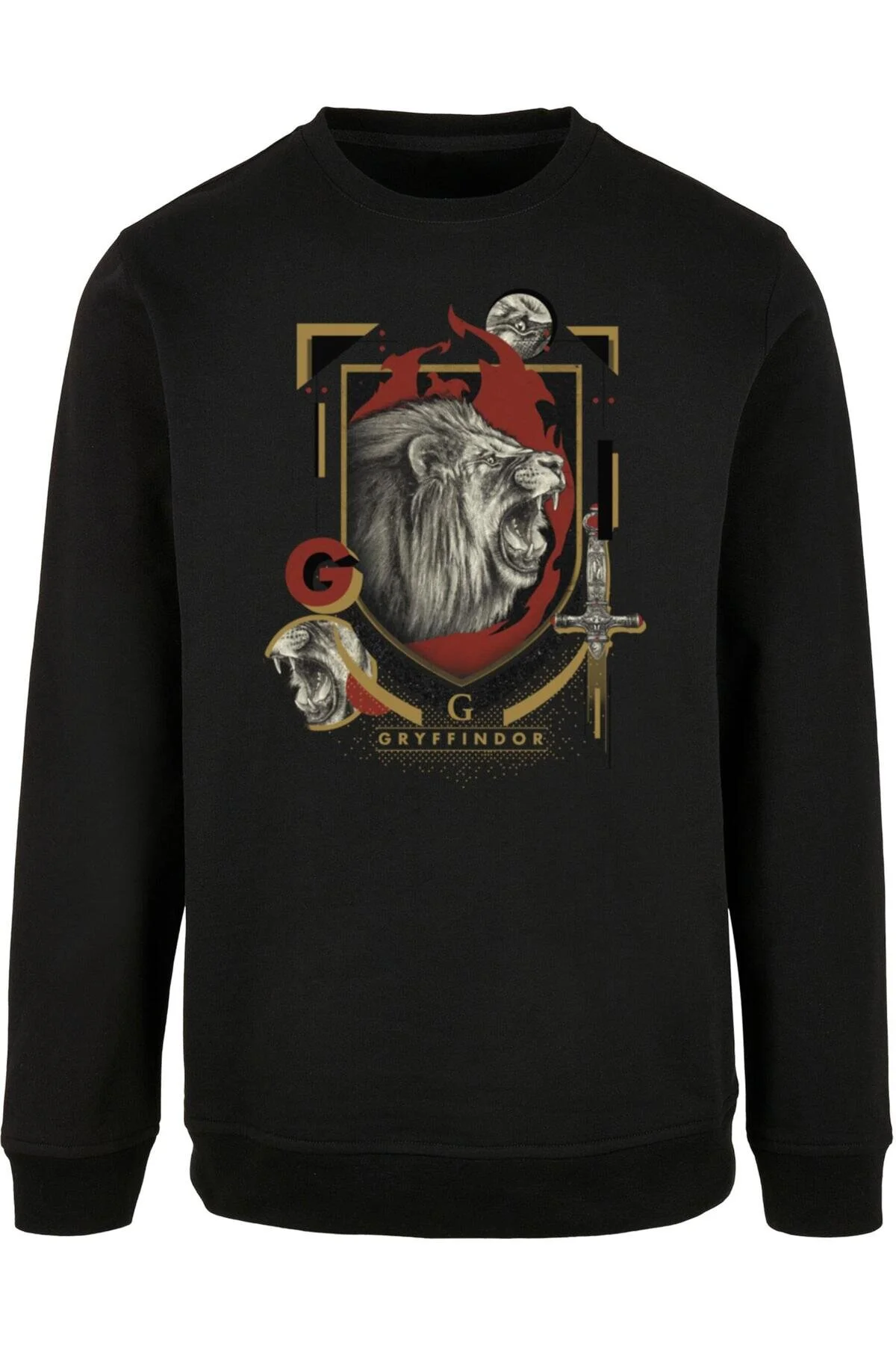 Bild von ABSOLUTE CULT Harry Potter Gryffindor-schild Crewneck für Herren - L