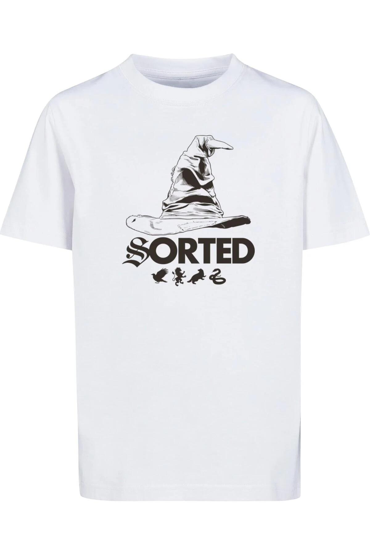 Bild von ABSOLUTE CULT Kinder Harry Potter Klassifizierungshut Basic Tee für Herren - 134–140