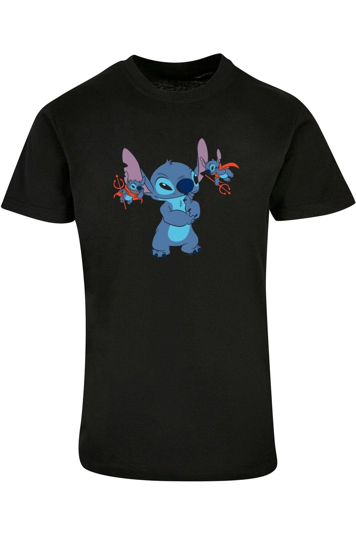 Bild von ABSOLUTE CULT Lilo And Stitch Little Devils Basic T-shirt für Herren - 4XL