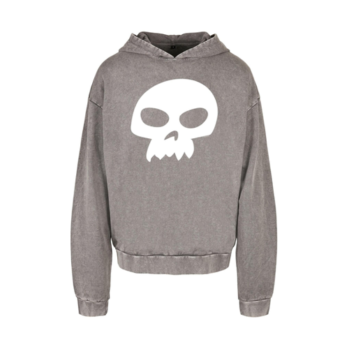 Bild von Stylischer Sid's Totenkopf-Kapuzenpullover für Herren