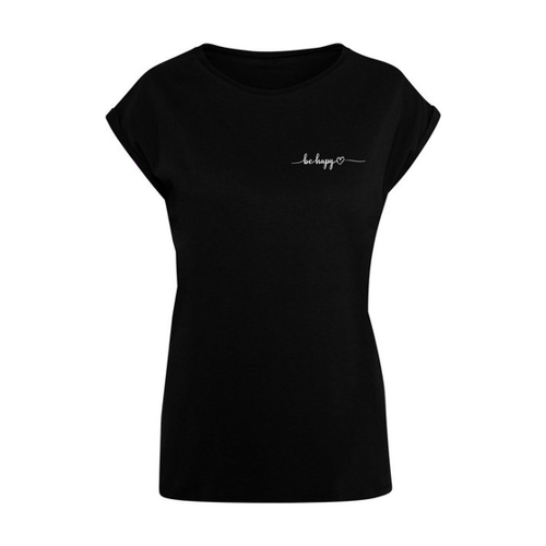 Bild von Merchcode Damen T-Shirt – Be Happy und lässig zugleich