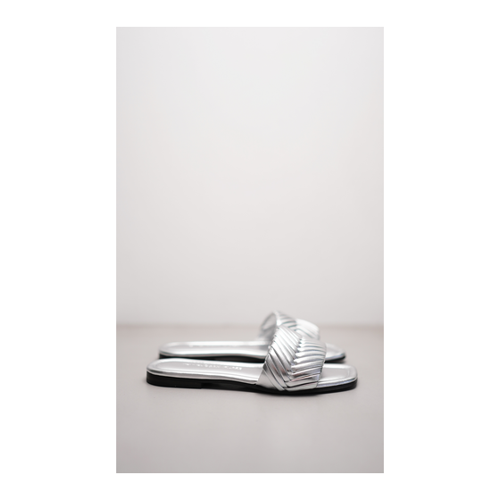 Bild von Pantolette HOLLY im Metallic-Look