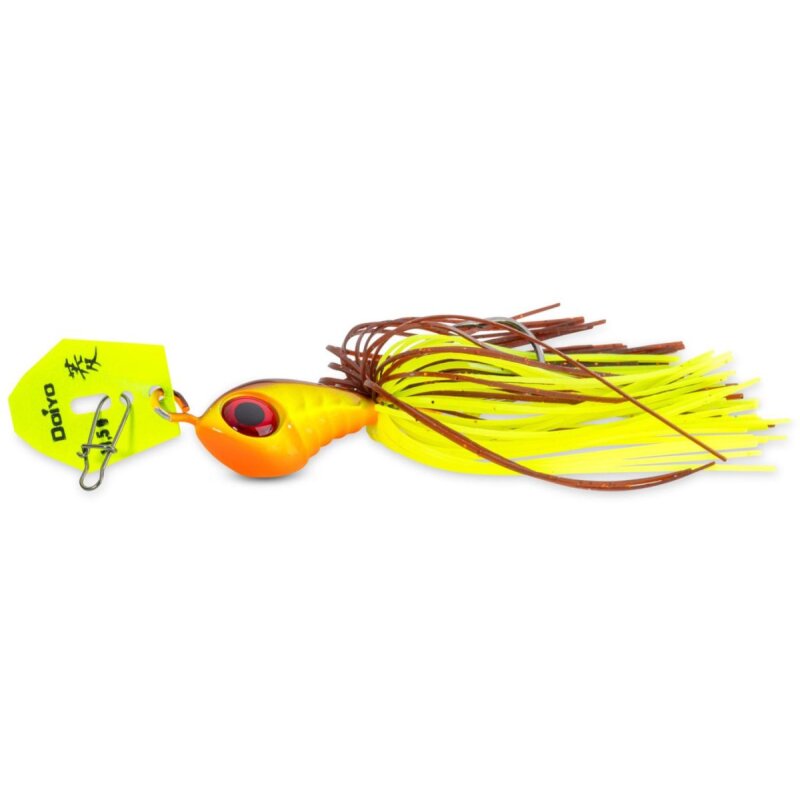 Bild von DOIYO S'zuki Chatterbait 8,5g Brown Chartreuse