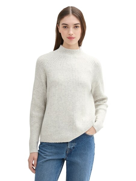 Bild von TOM TAILOR Denim Stehkragenpullover, mit Rippstruktur