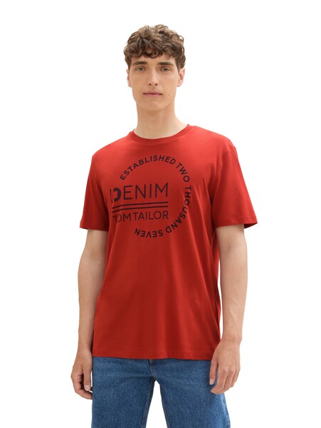 Bild von TOM TAILOR Denim T-Shirt, mit Logo Print