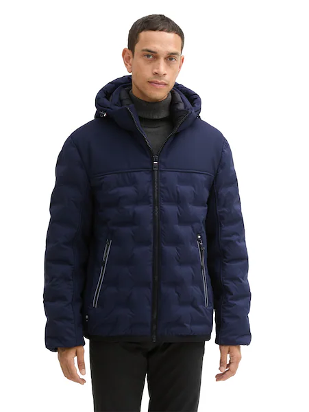 Bild von TOM TAILOR Steppjacke, mit Kapuze, mit Kapuze