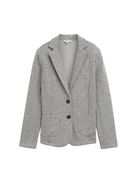 Bild von TOM TAILOR Jackenblazer Blazer mit Fischgrätenmuster