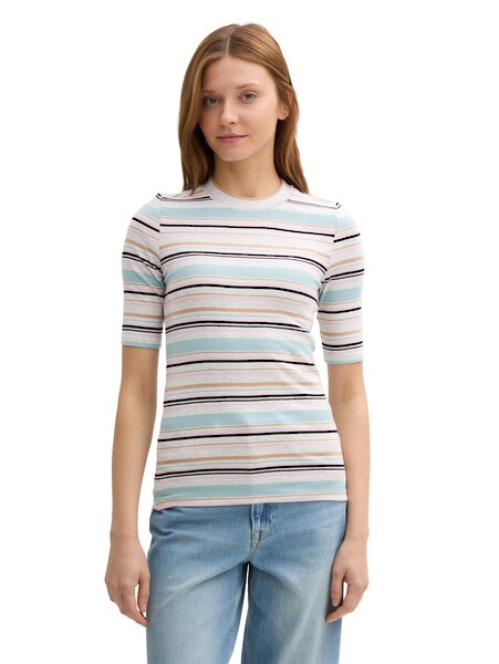 Bild von TOM TAILOR Denim T-Shirt, mit Streifen Muster