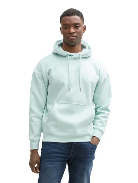 Bild von TOM TAILOR Hoodie, Kängurutasche, für Herren, grün, M