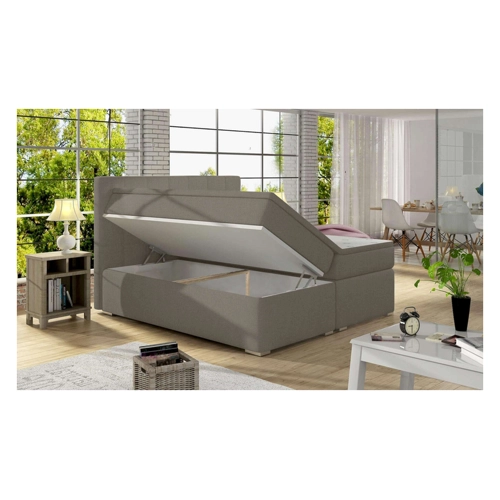 Bild von 99rooms Neptune Boxspringbett Dunkelbeige