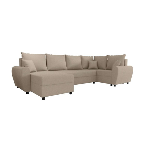 Bild von 99rooms Wohnlandschaft Haven – U-Form Eckcouch mit Bettfunktion