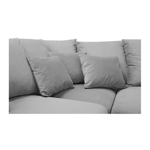 Bild von 99rooms Bonelli Wohnlandschaft Strukturstoff Grau I Links