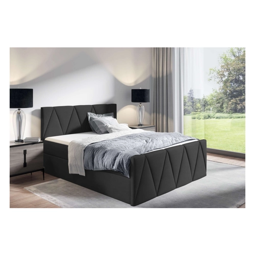 Bild von Modernes Boxspringbett mit exklusivem Design
