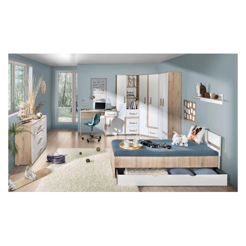 Bild von 99rooms Avino Kinderzimmer-Set IV in Weiß Eiche